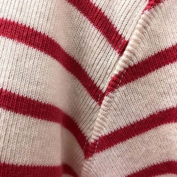 L.L Bean striped light weight sweater #3 - Picture 3 of 8